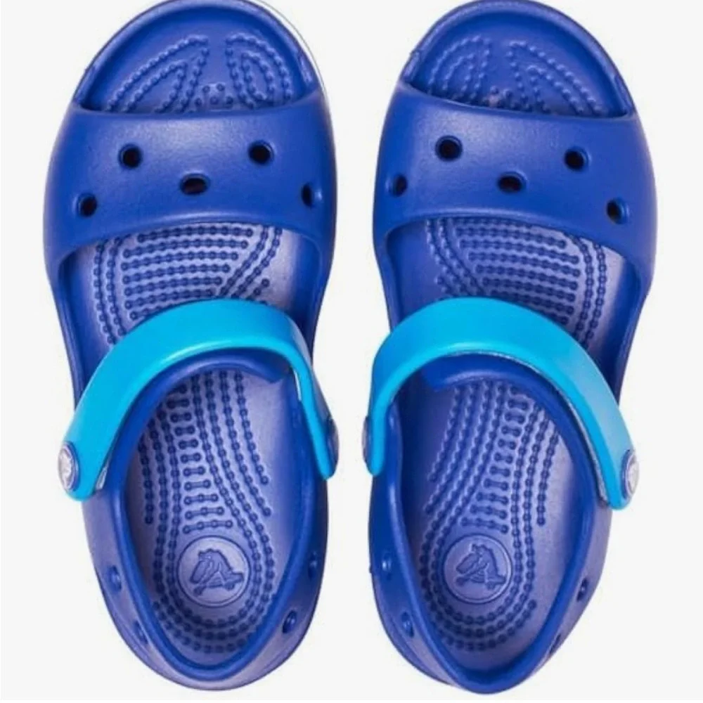 Crocs Kids Blue Sandals - Picture 8 of 8